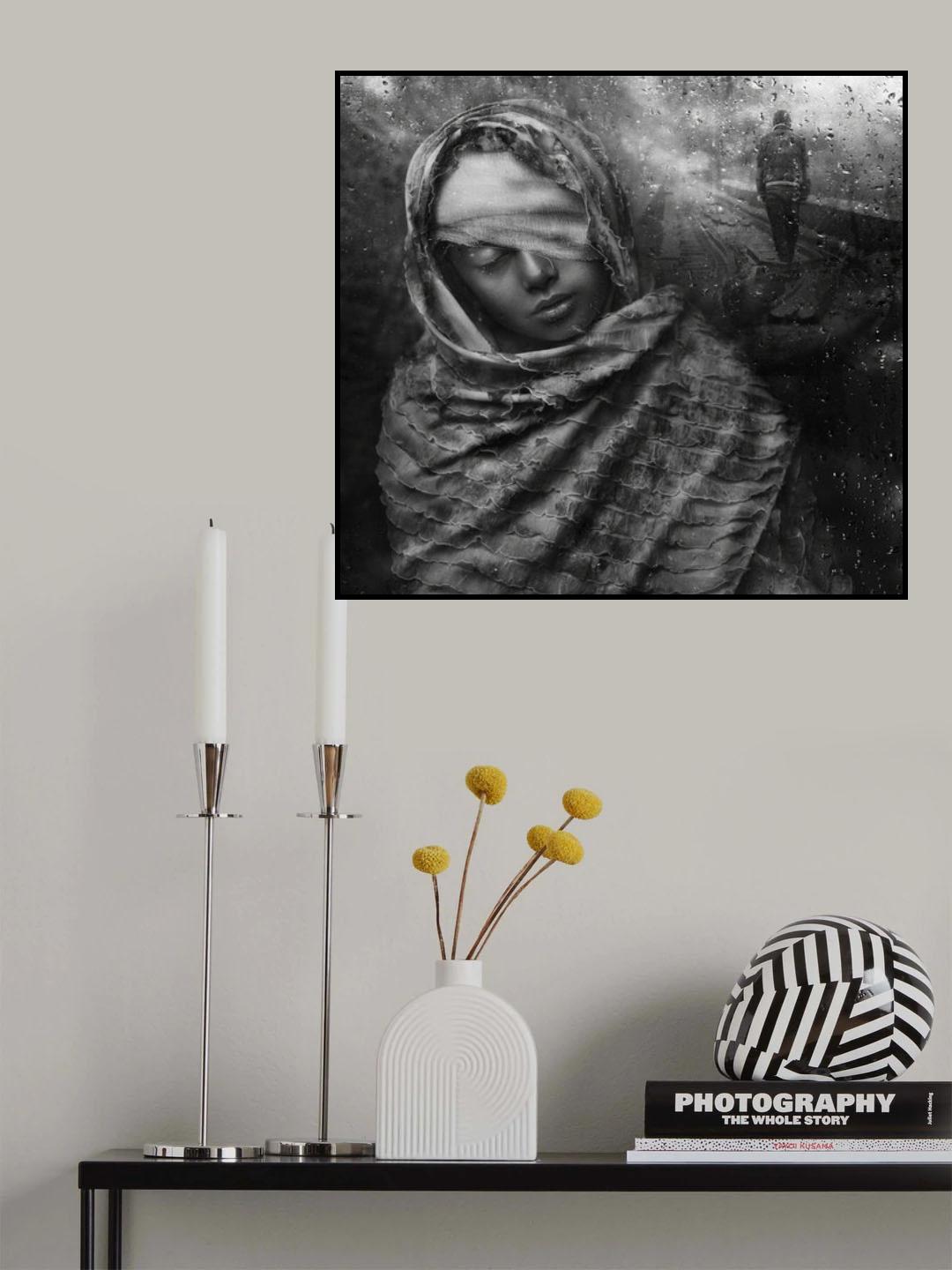 you leave leaving a deep wound Poster och Canvastavla