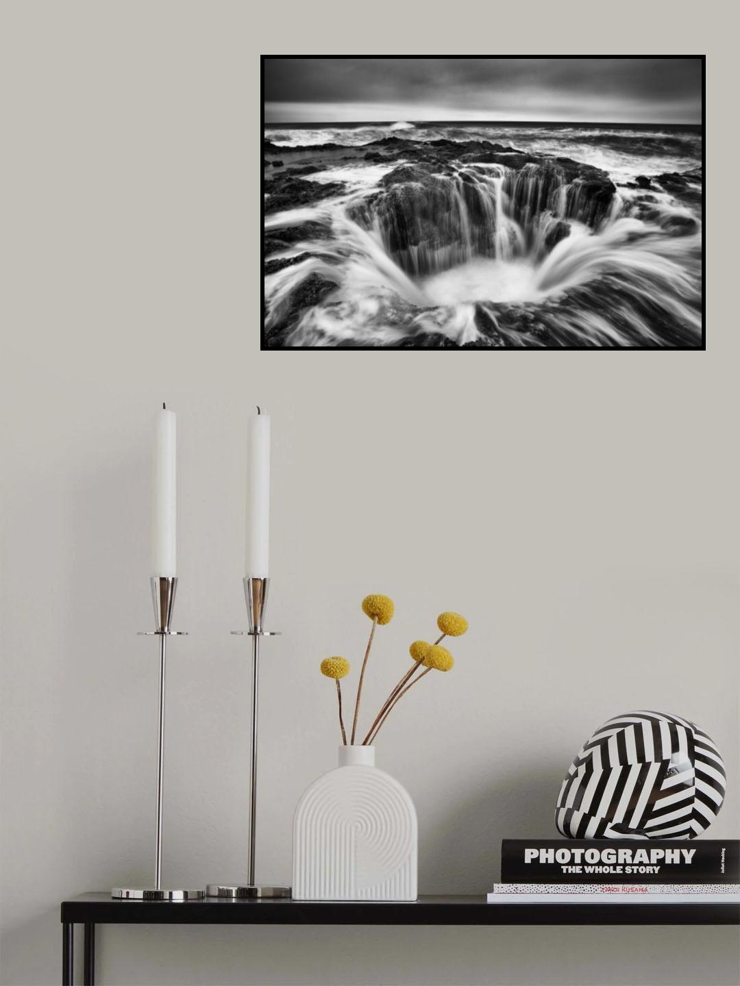 Thor's Well Poster och Canvastavla