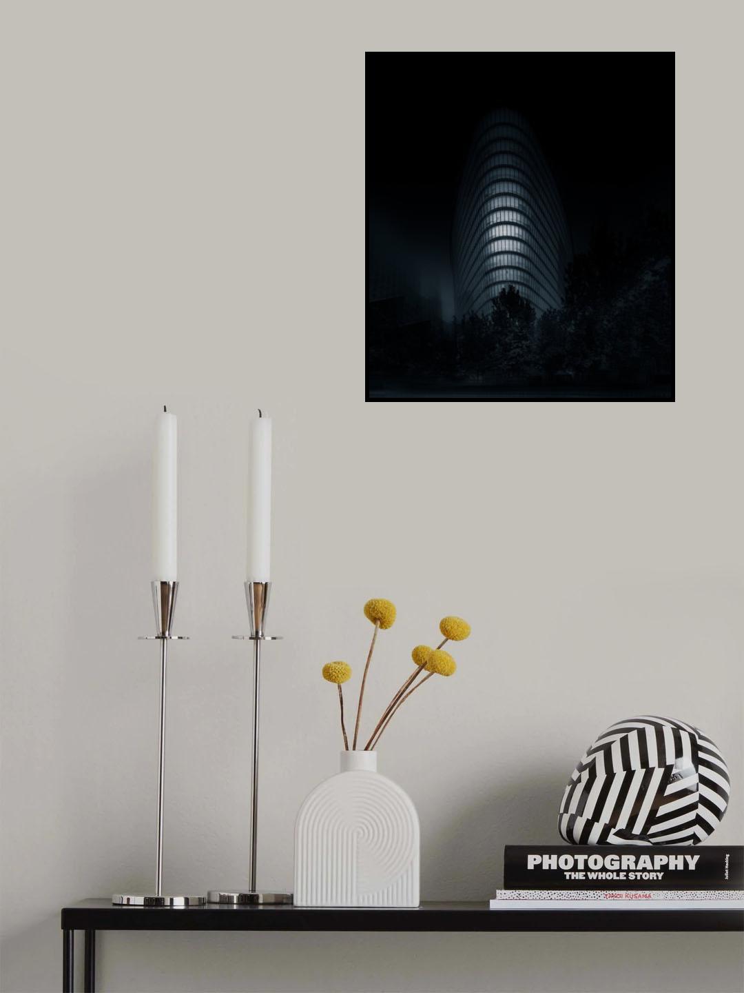 A man meditation Poster och Canvastavla