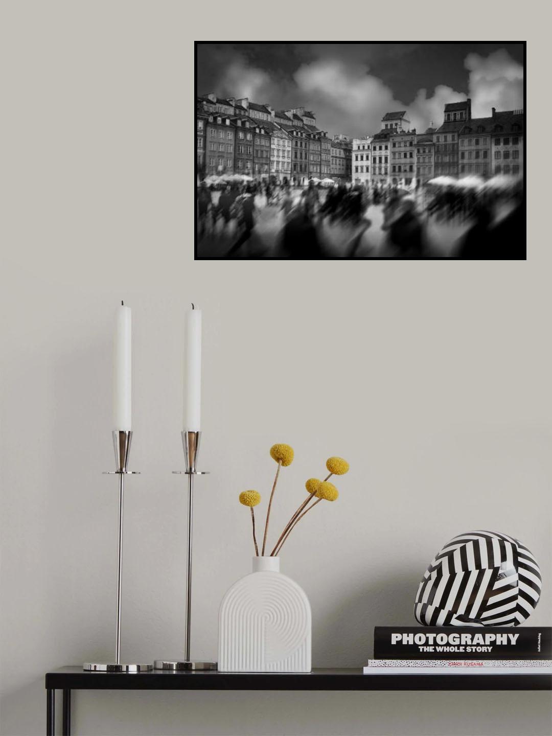 Gente indaffarata Poster och Canvastavla