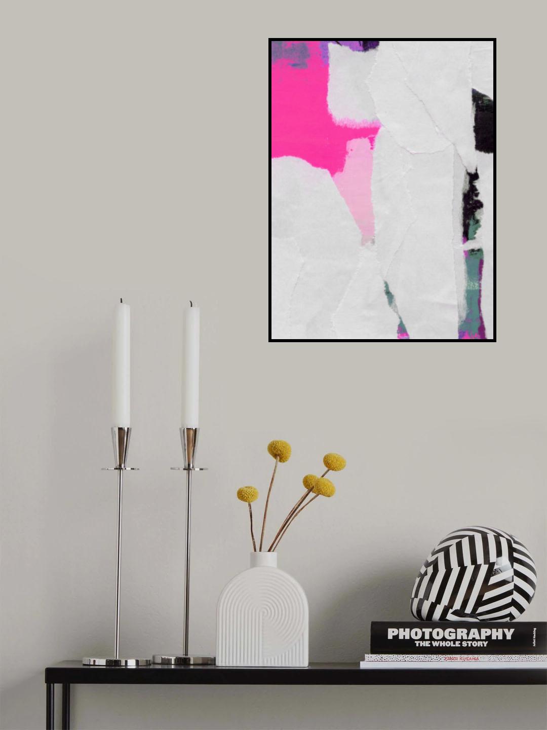 Abstract 90 Poster och Canvastavla