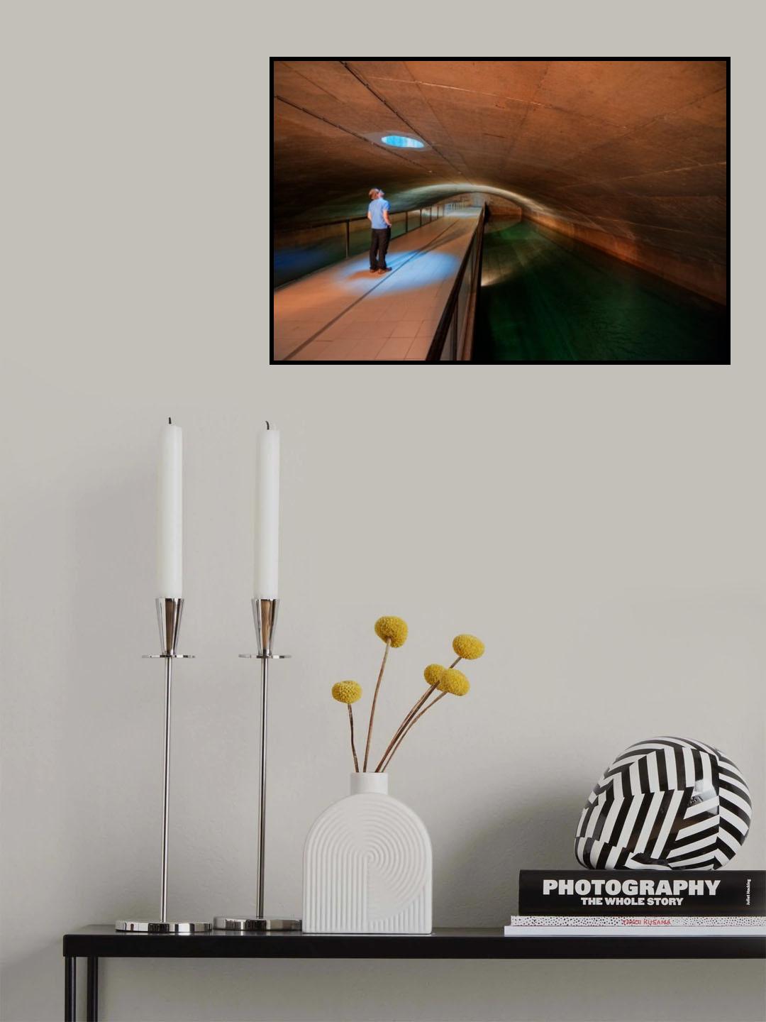 The Blue Light Poster och Canvastavla