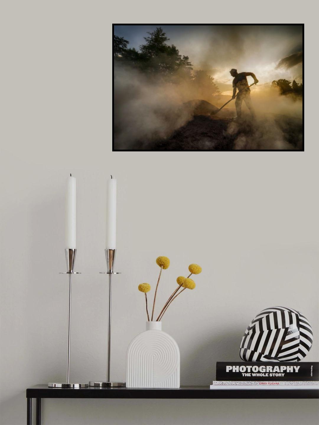 The Empire of smoke Poster och Canvastavla