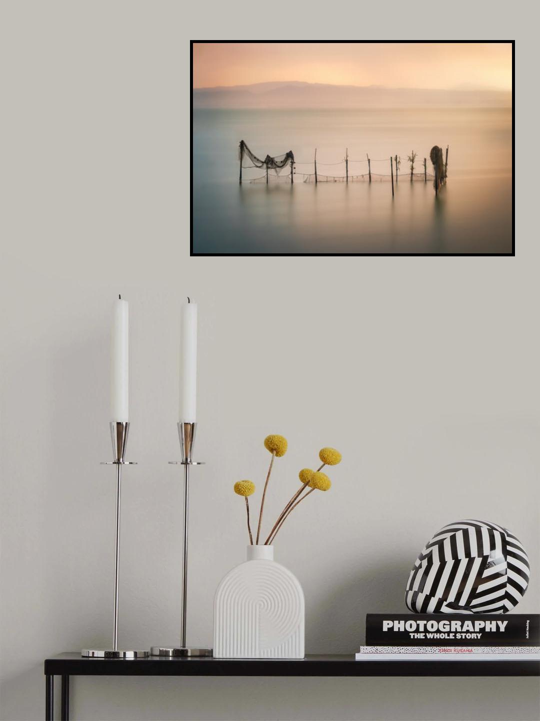 Sunset in L'Albufera Poster och Canvastavla