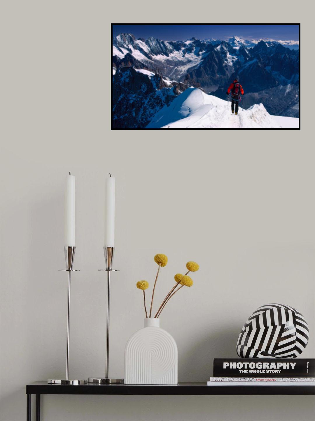 climbing down Poster och Canvastavla