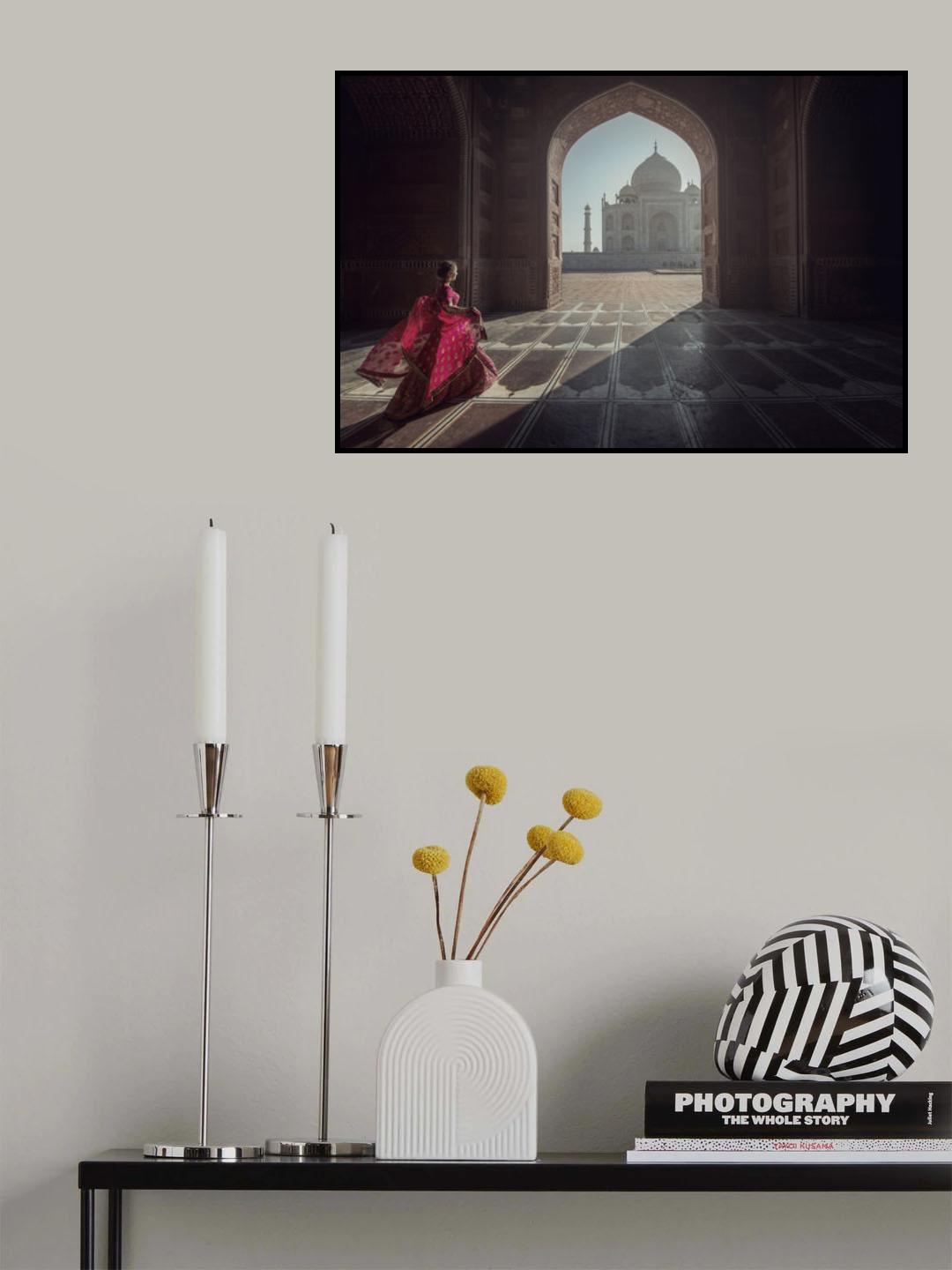 Tajmahal Poster och Canvastavla