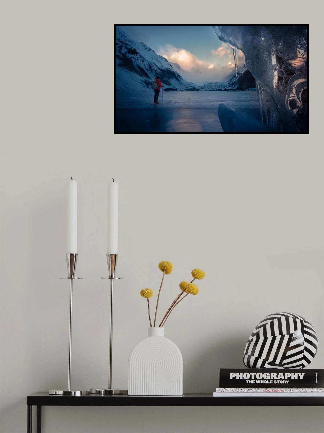 Nyainqentanglha Shanmai 《崆嘎雪山》 Poster och Canvastavla