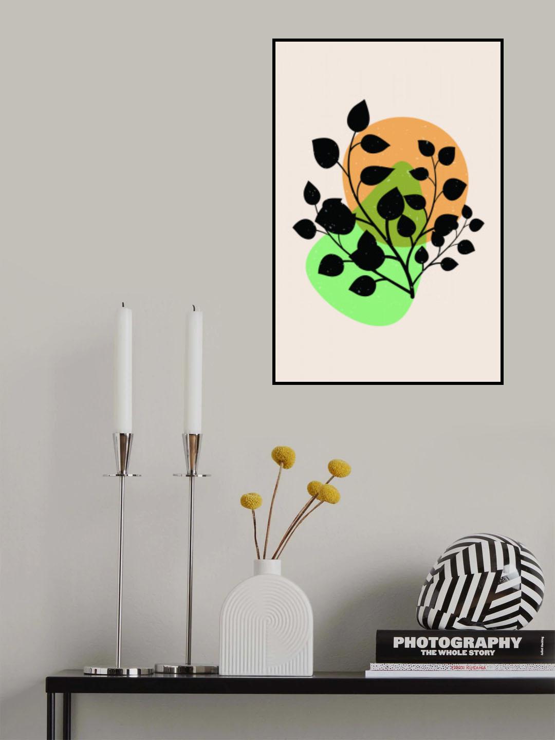 Abstract Botanical #4 Poster och Canvastavla