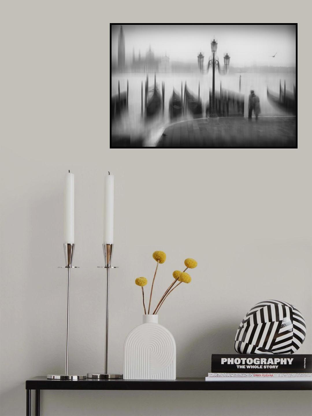 Lovers in Venice Poster och Canvastavla