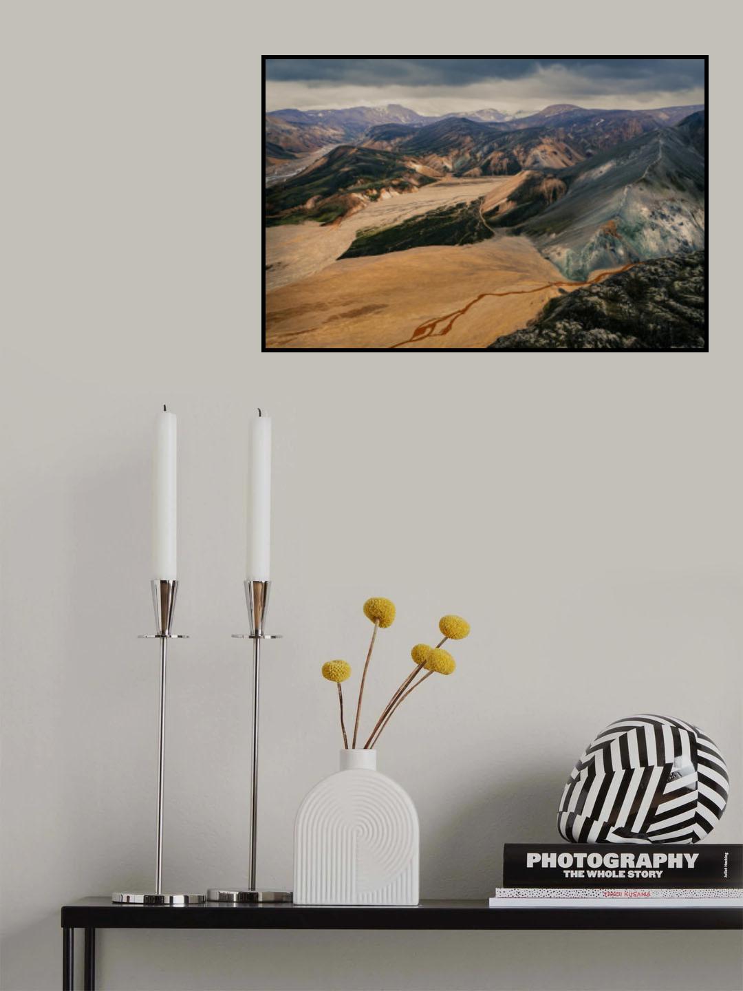 Icelandic Highlands II Poster och Canvastavla