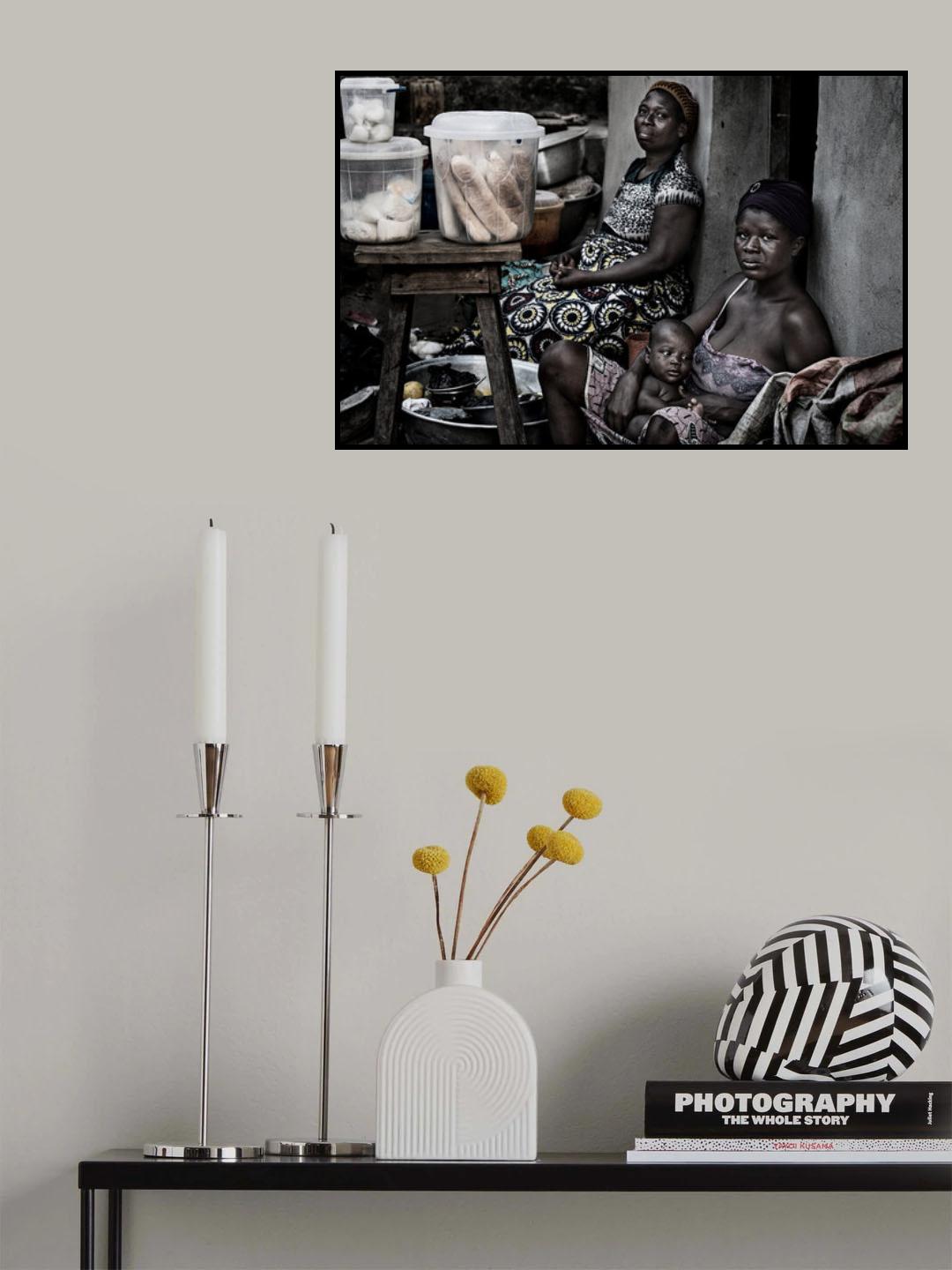 Having a rest - Benin Poster och Canvastavla