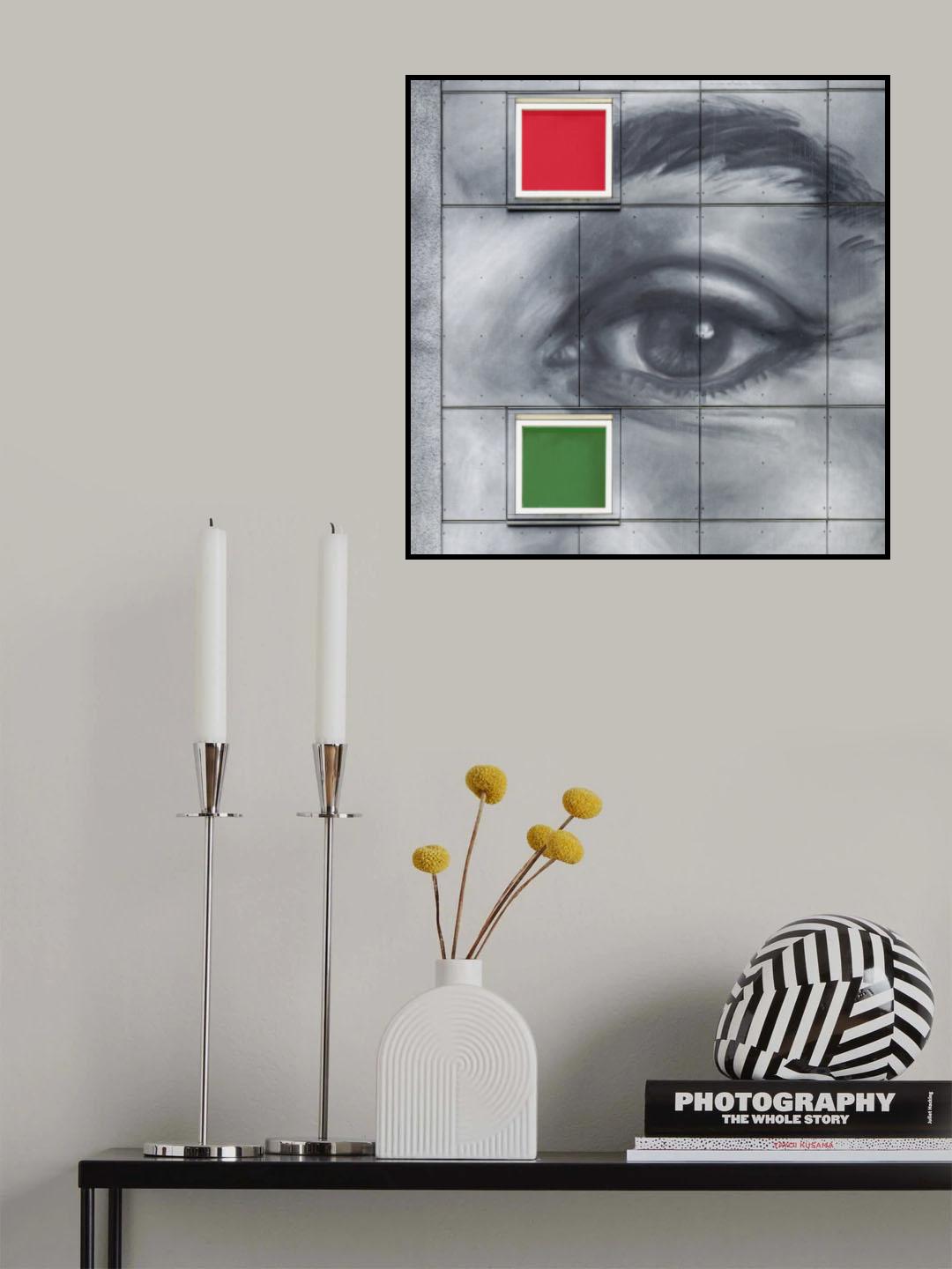 Eye Poster och Canvastavla