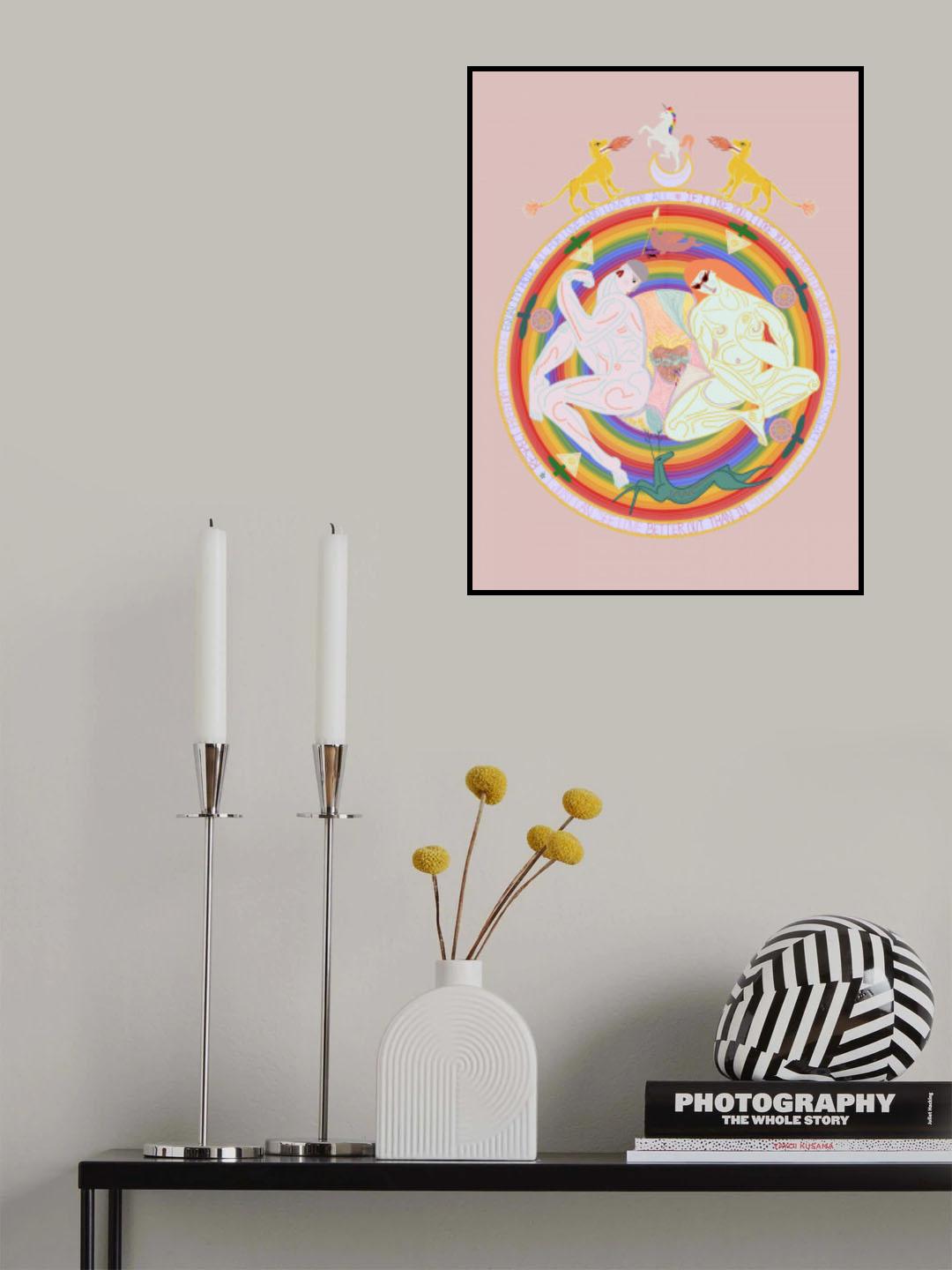 Pride Poster och Canvastavla