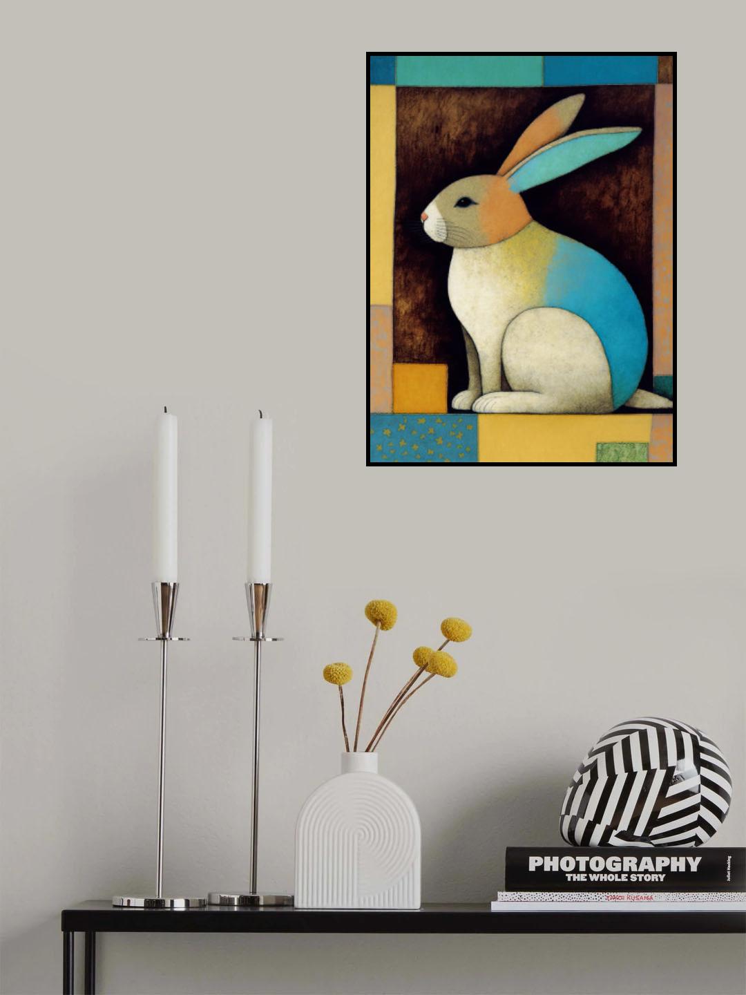 Bunny In The Box Poster och Canvastavla