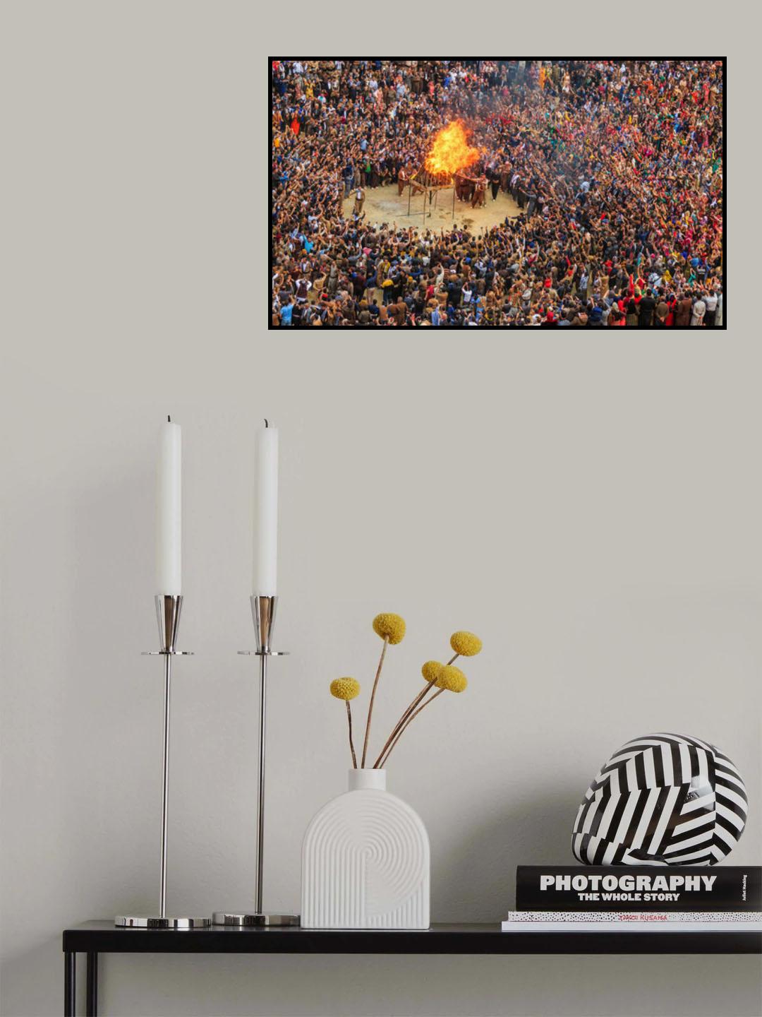 Kurdish Nowruz Poster och Canvastavla