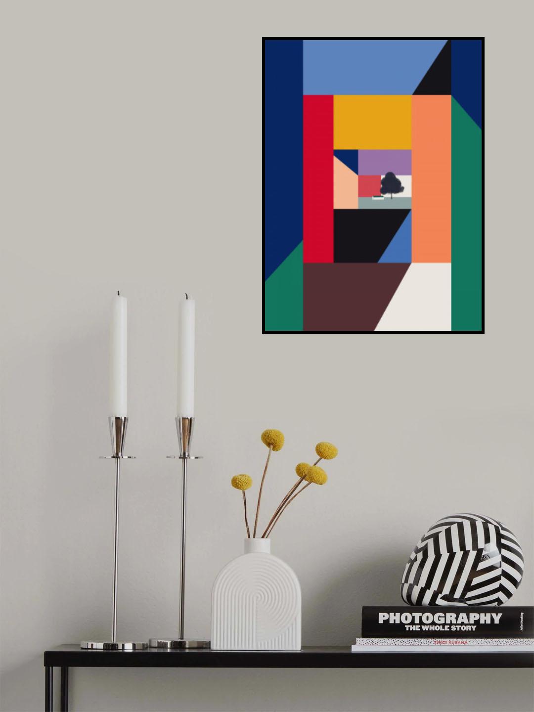 Layers of Dimension Poster och Canvastavla