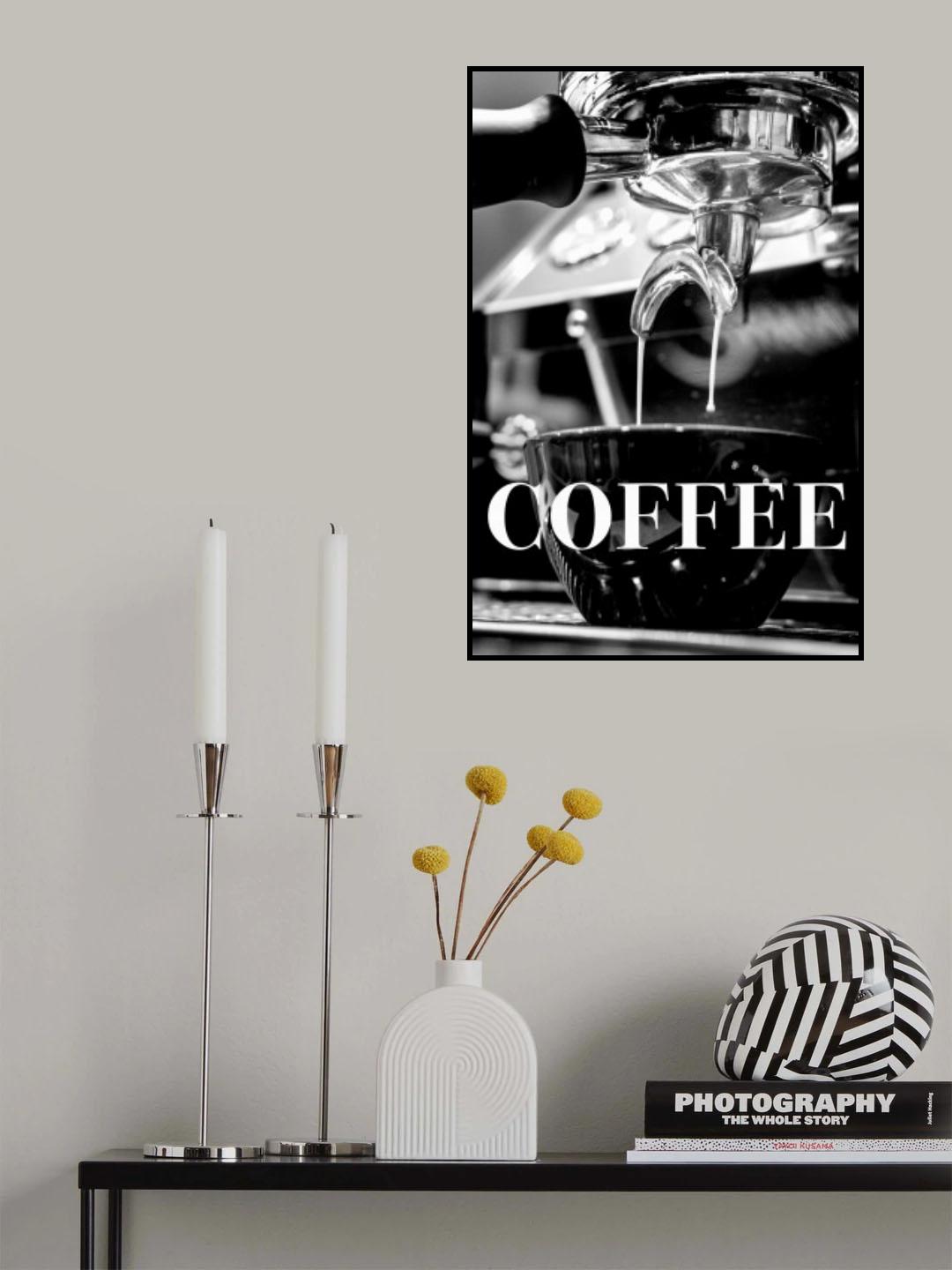 Coffee Text Poster