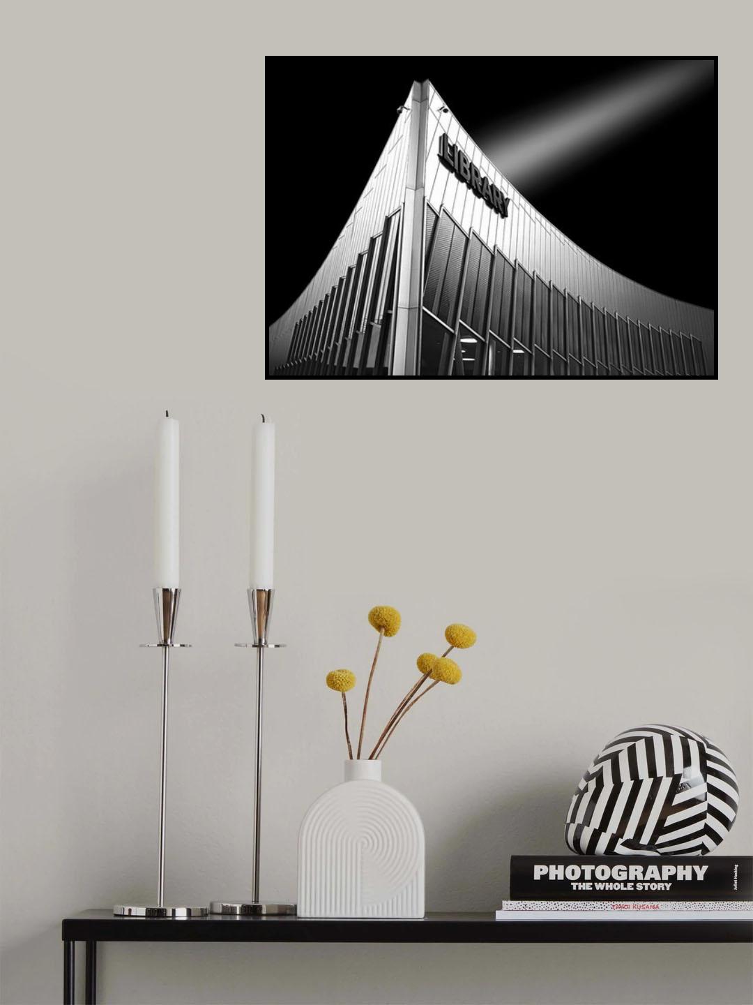 Library Poster och Canvastavla