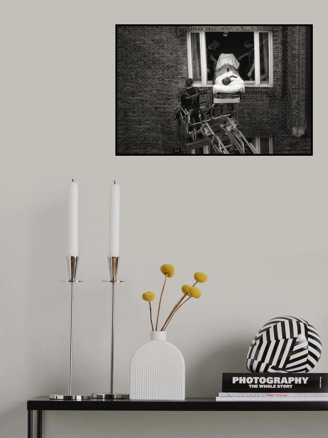 Resque at house 34 Poster och Canvastavla