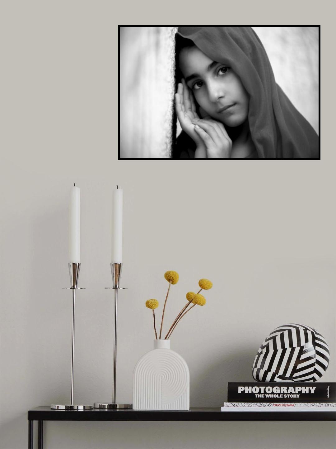 Palestinian Serenity Poster och Canvastavla