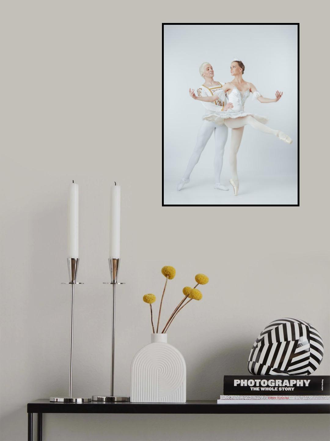 Ballet Poster och Canvastavla