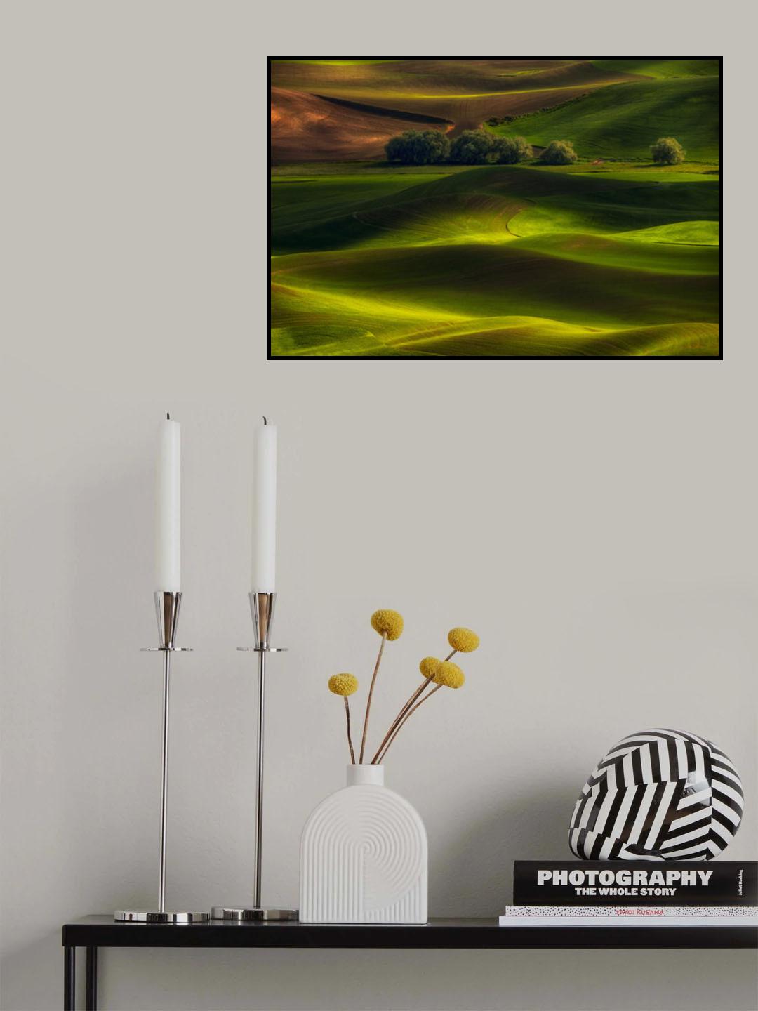 Spring in the Palouse Poster och Canvastavla