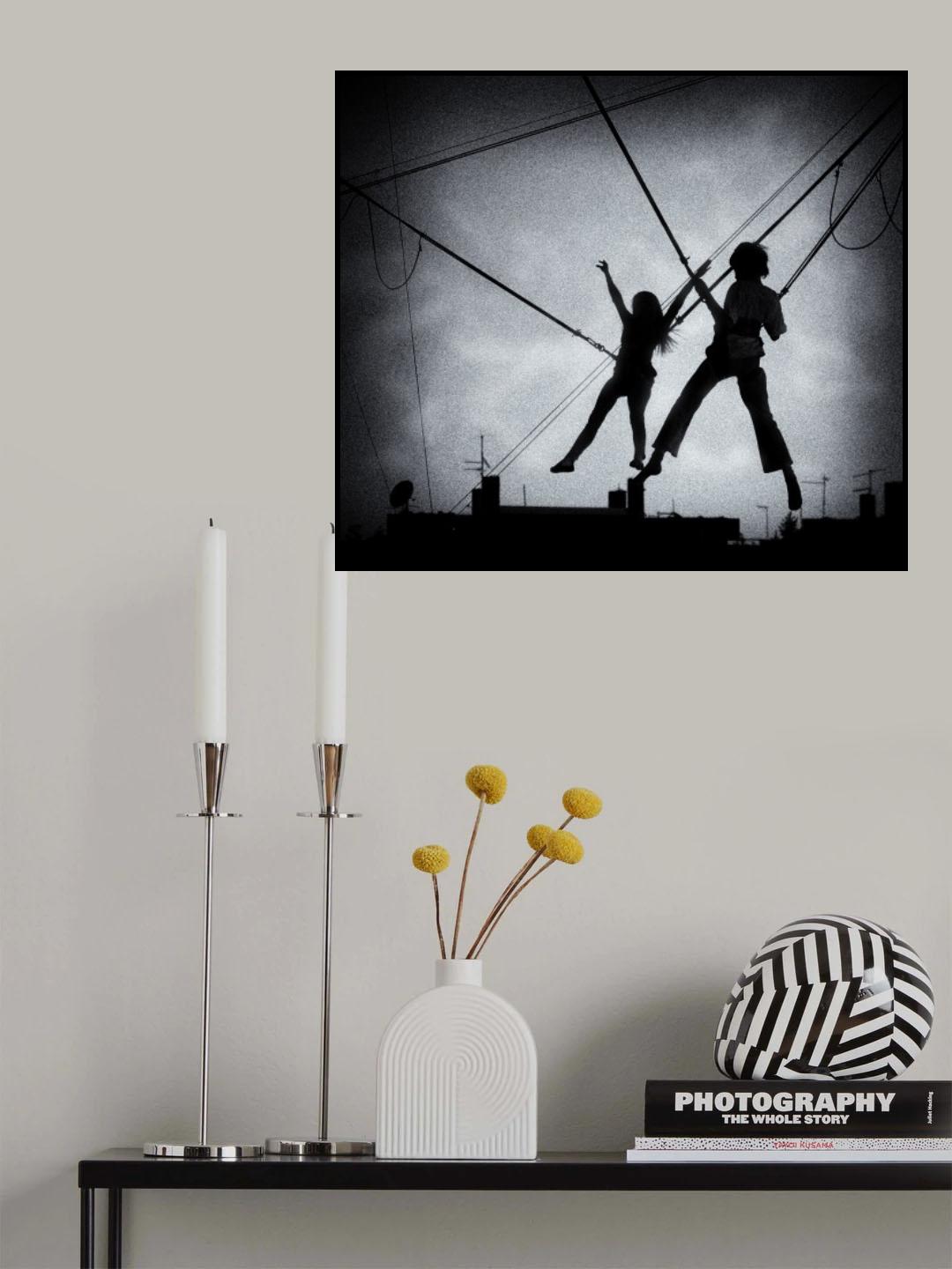 Peter Pan exercise (anti gravity) Poster och Canvastavla