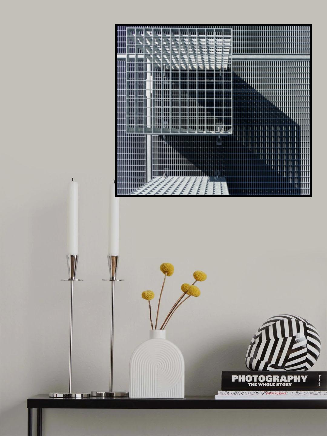 Steel stool Poster och Canvastavla