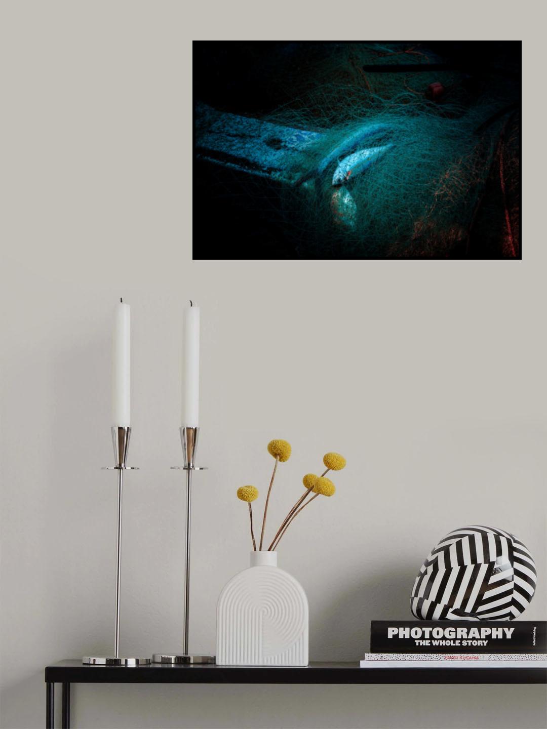 Still life with fish Poster och Canvastavla