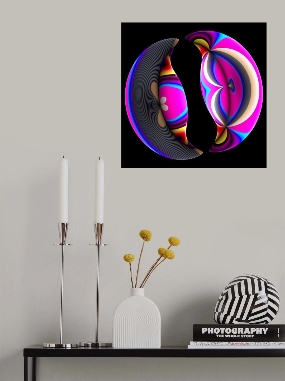 Broken Mirror Poster och Canvastavla