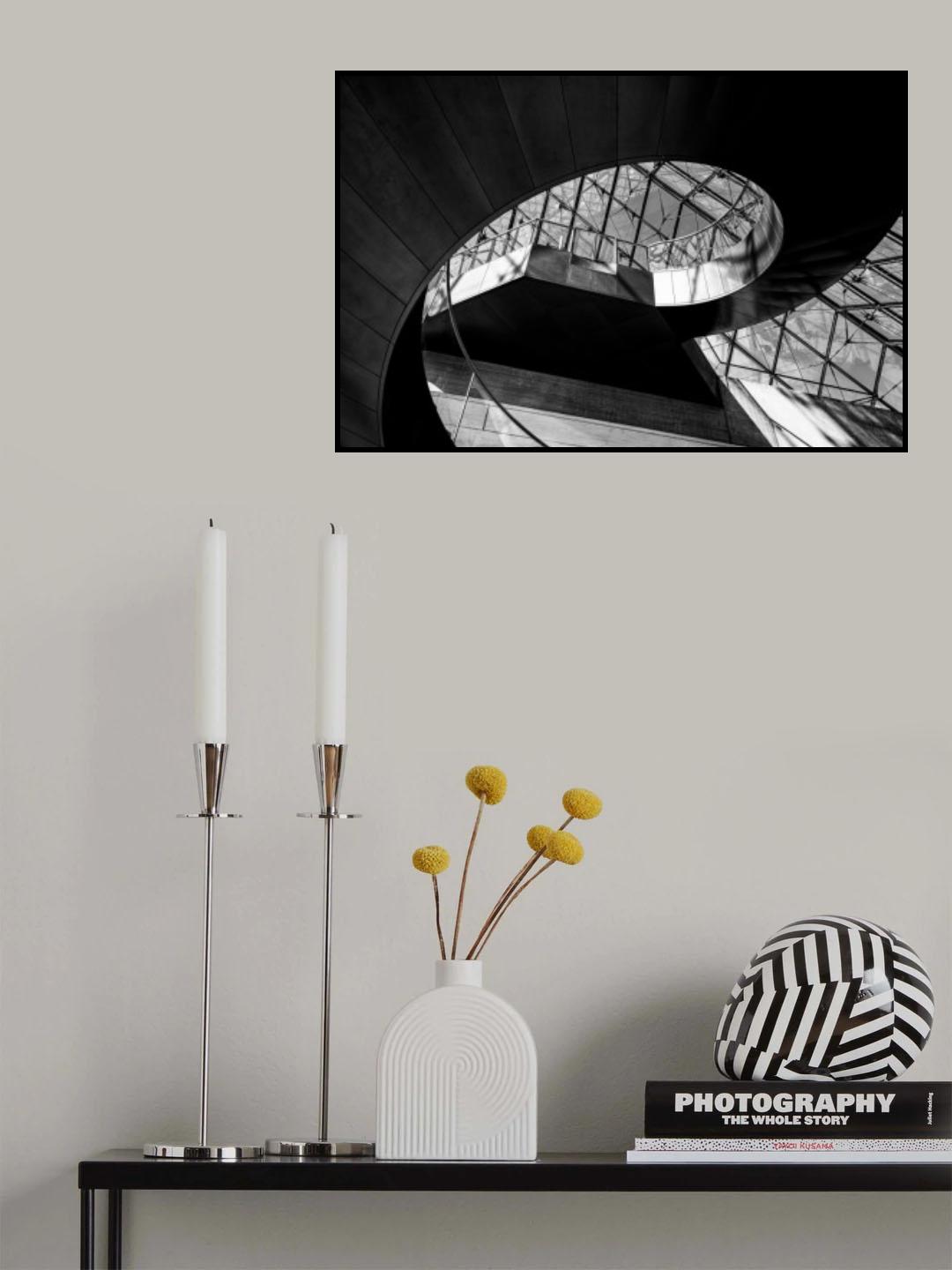 Spiral Poster och Canvastavla