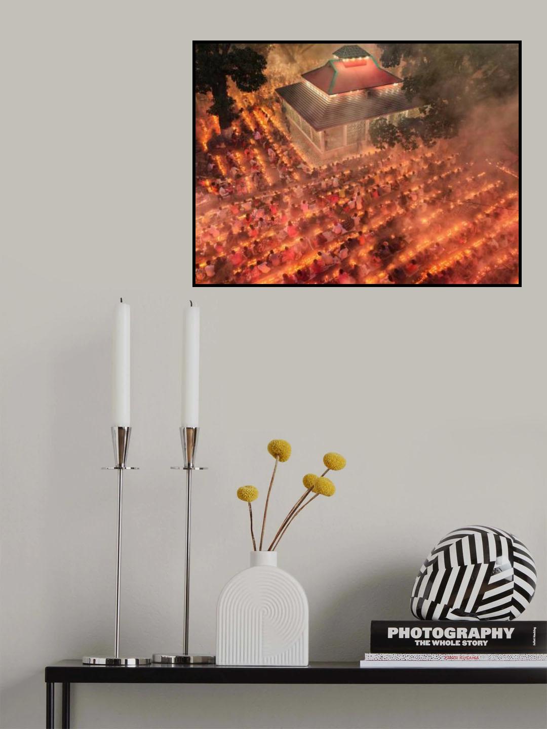 Rakher Upobas festival. Poster och Canvastavla