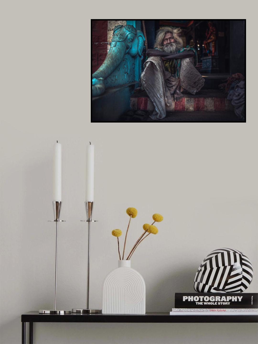 The Holy man and the elephant Poster och Canvastavla