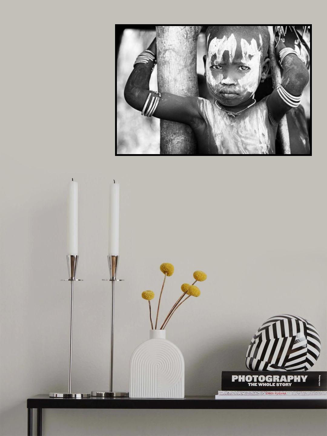 Mursi boy Poster och Canvastavla