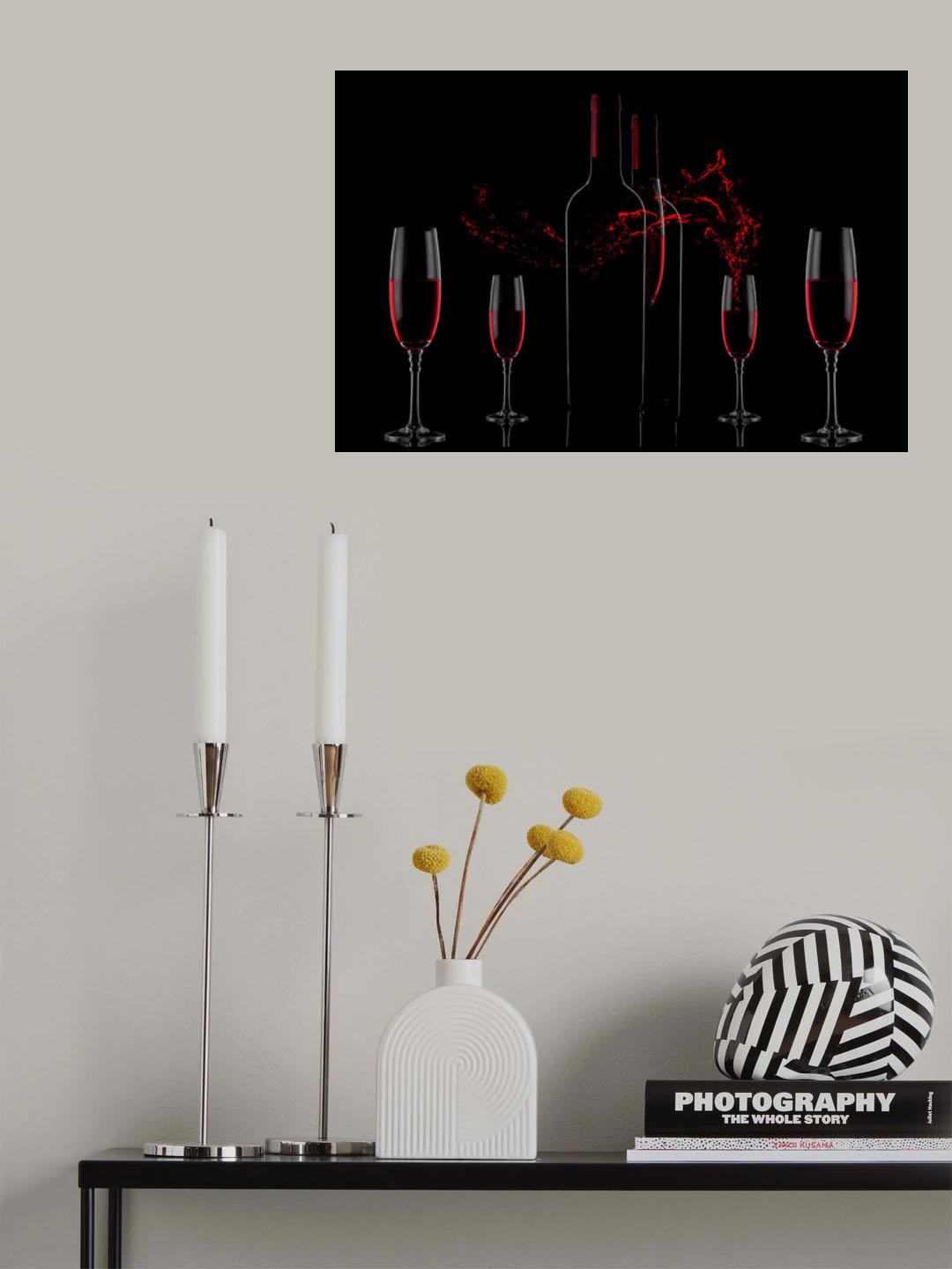Wine&Love Poster och Canvastavla