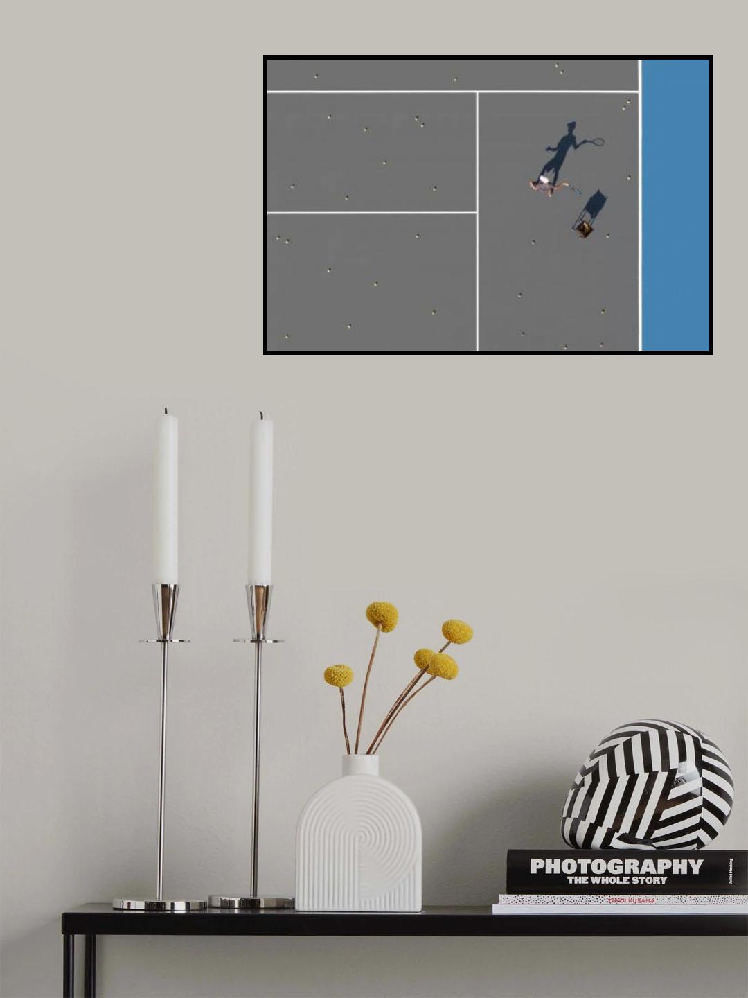 Tennis player Poster och Canvastavla