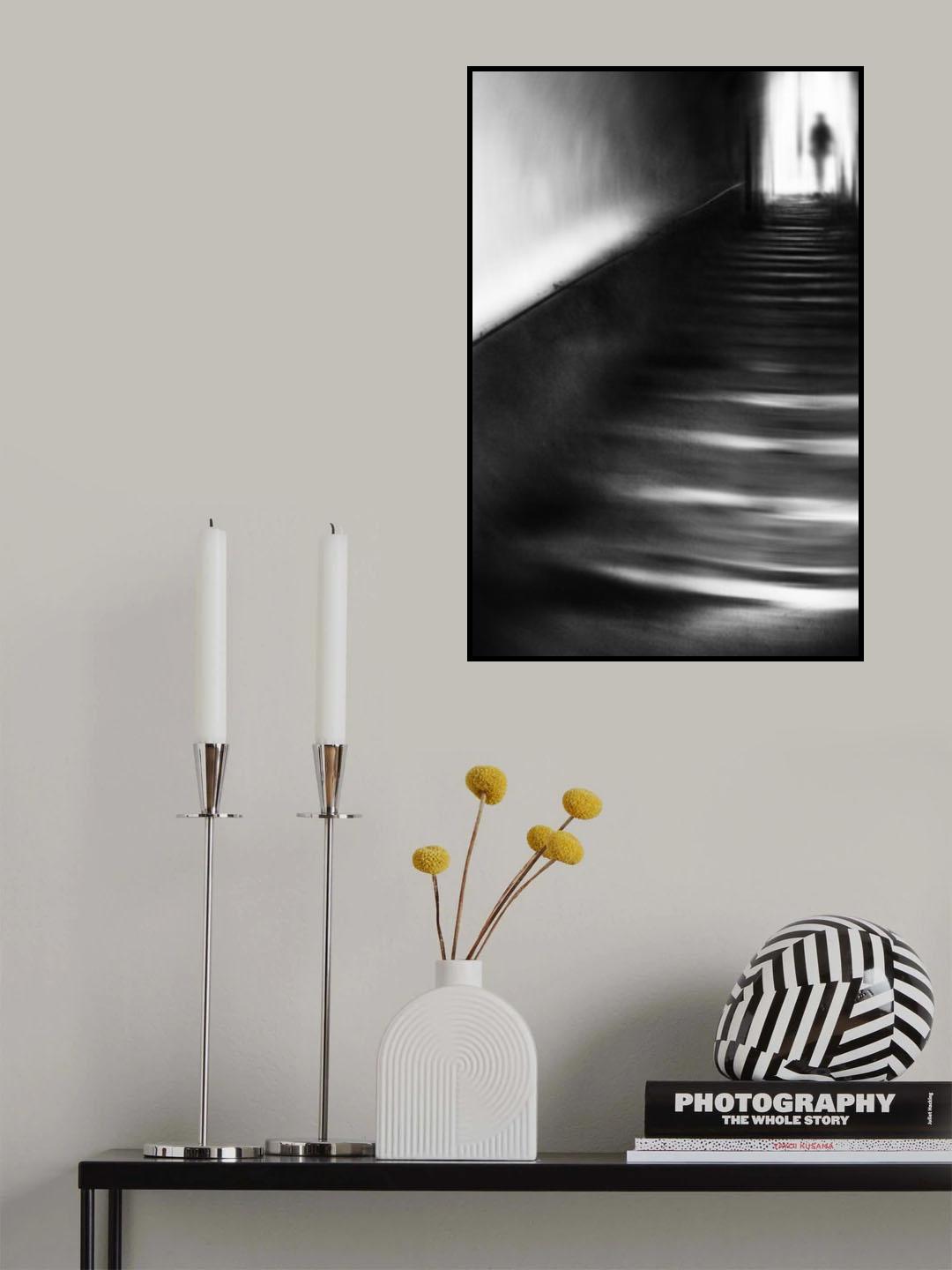Stairway in the alley Poster och Canvastavla