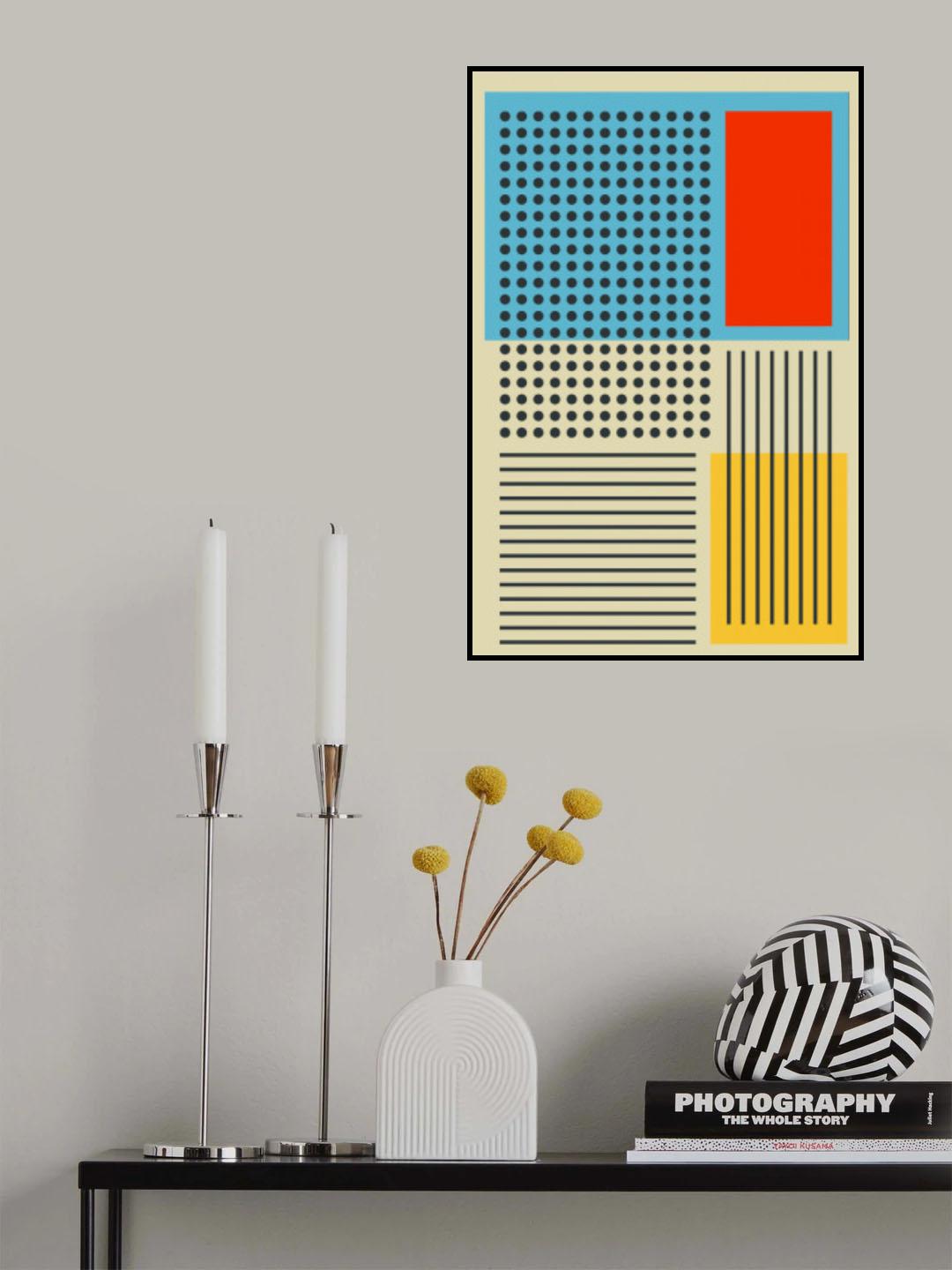 Geometric Expression #3 Poster och Canvastavla