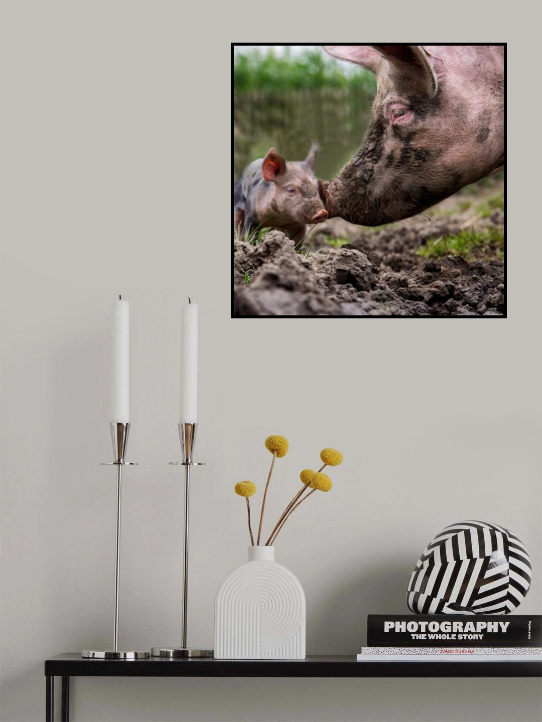 Get into the mud, and get yourself dirty Poster och Canvastavla