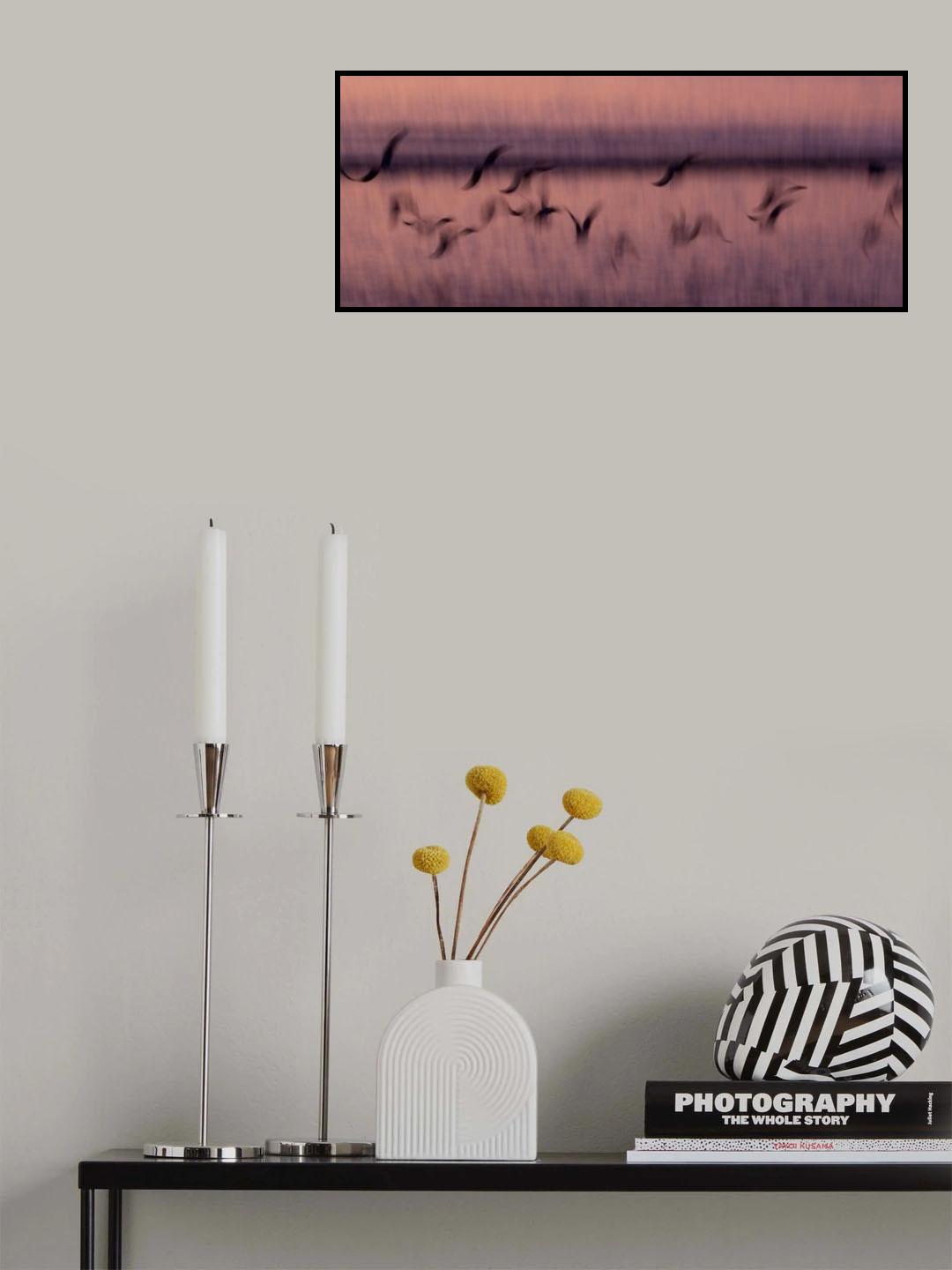 Flight Poster och Canvastavla