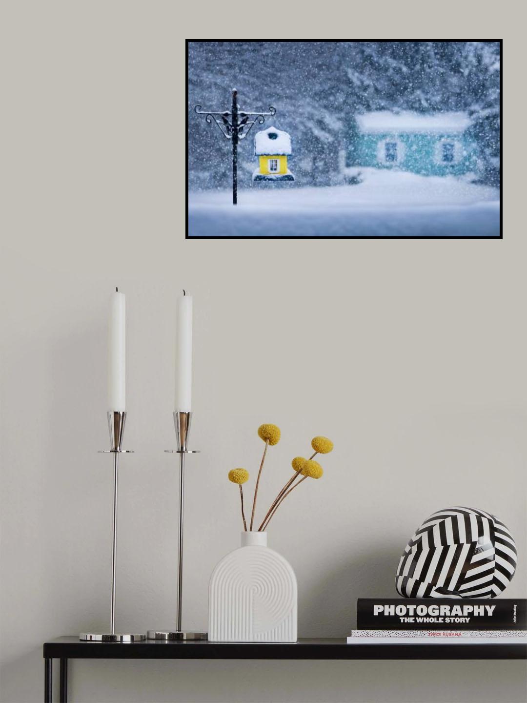 Snowy Wonderland Poster och Canvastavla