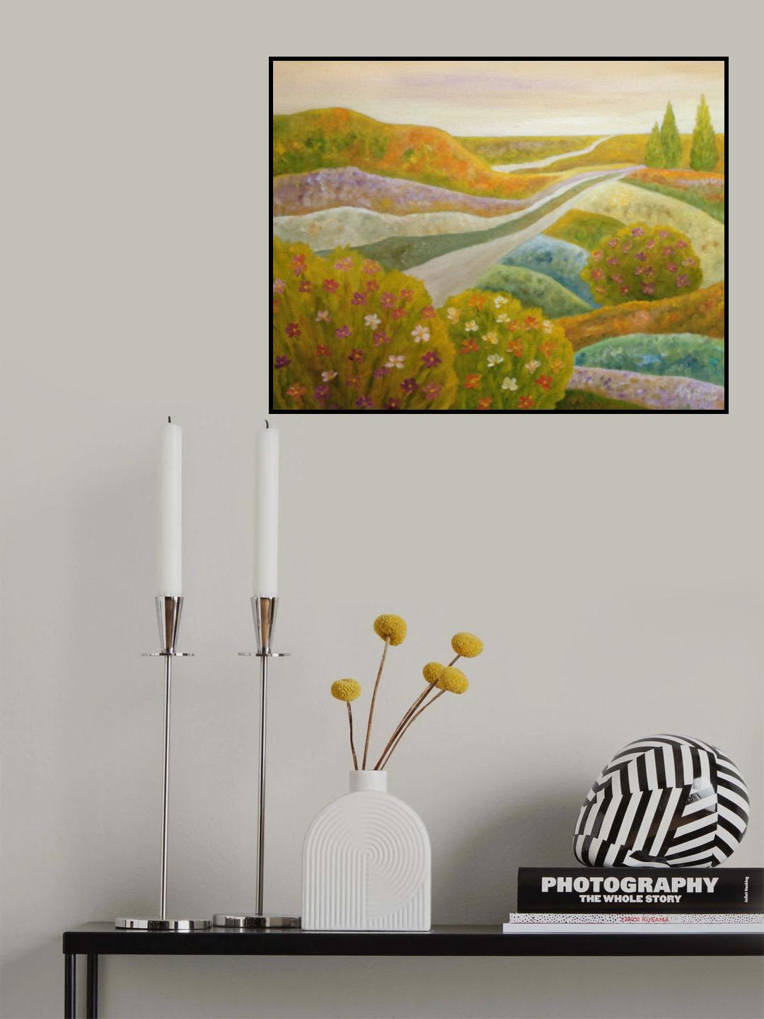 Scent of Sunset Poster och Canvastavla