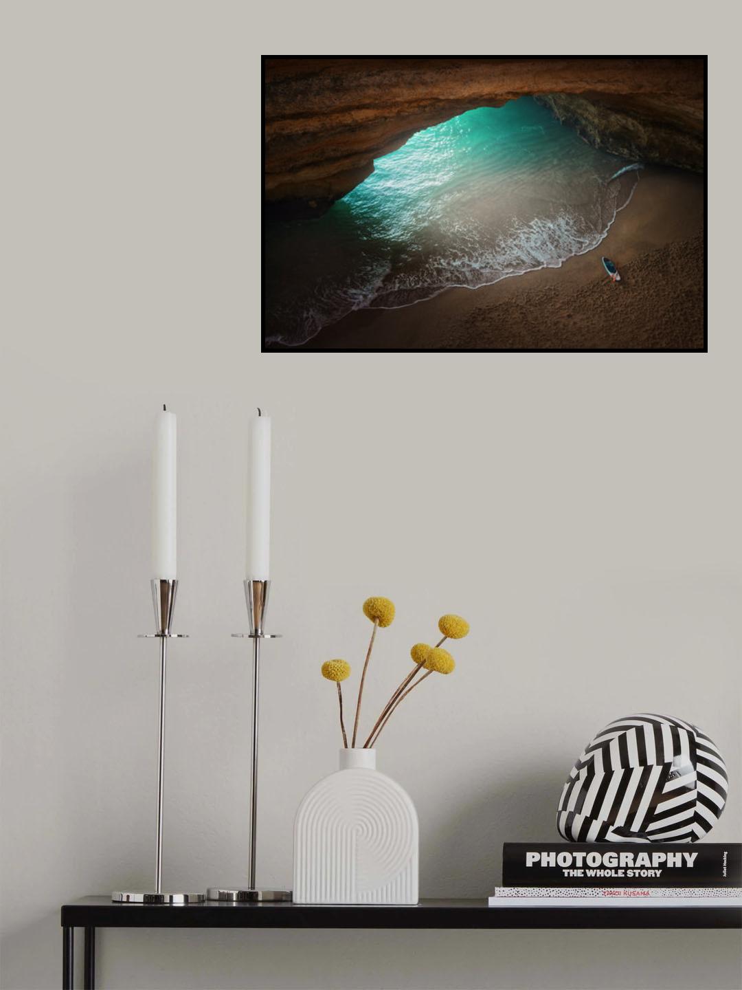The Secret Cave Poster och Canvastavla