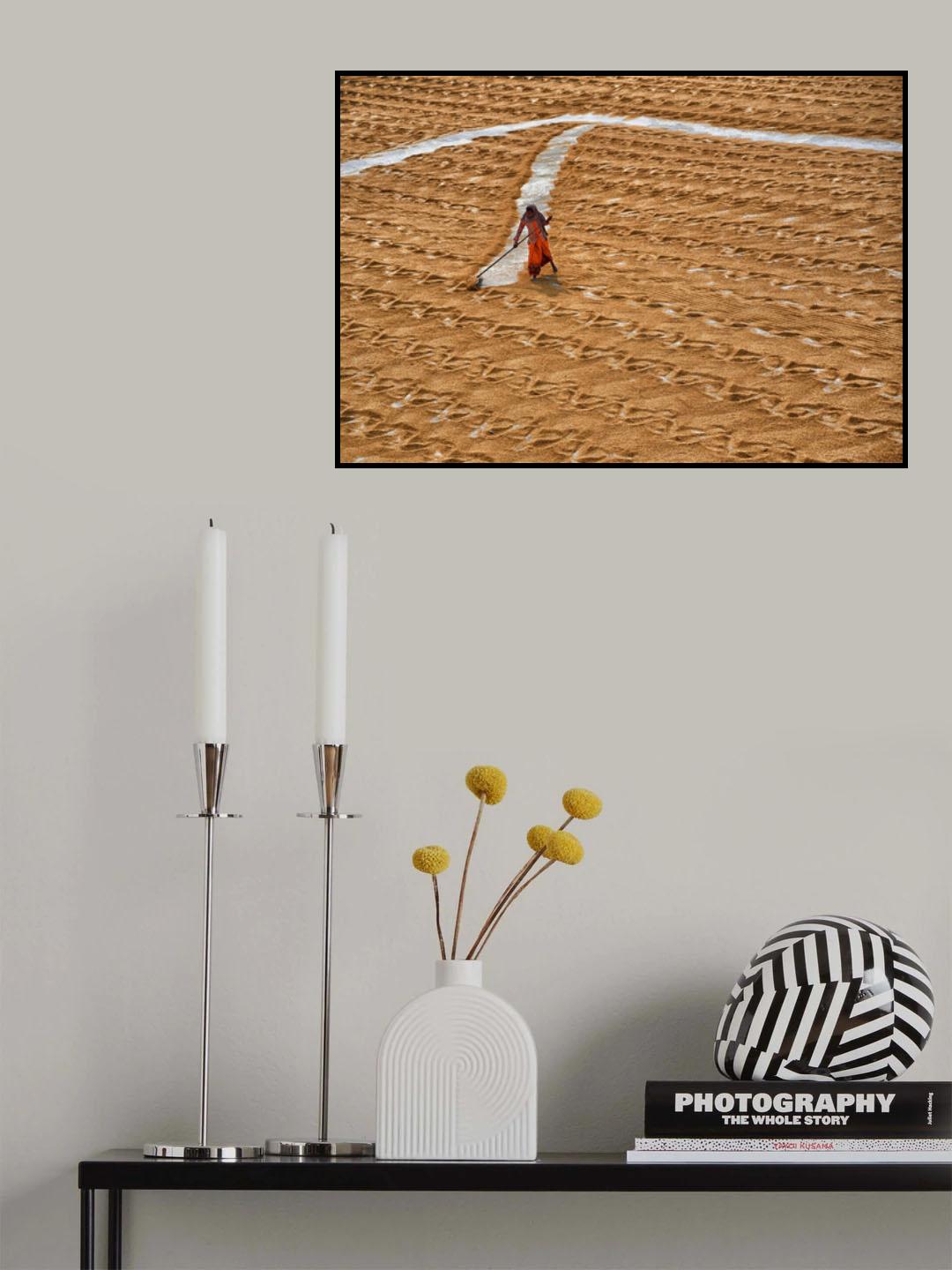SWEEPING OUT Poster och Canvastavla