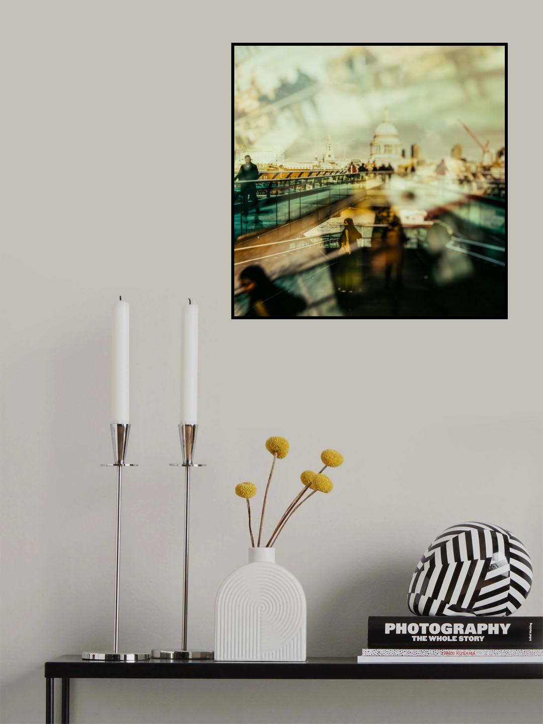 Millenium Bridge Poster och Canvastavla