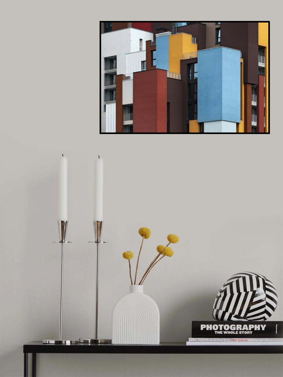 Cubism Poster och Canvastavla