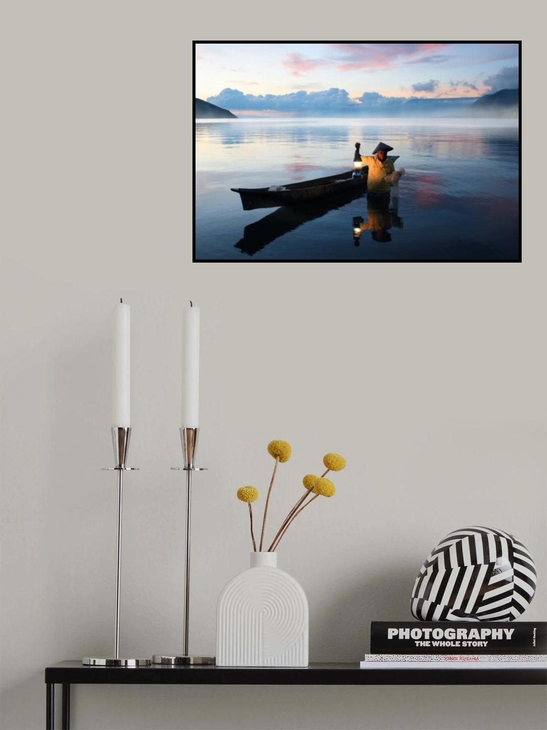 fisherman Poster och Canvastavla