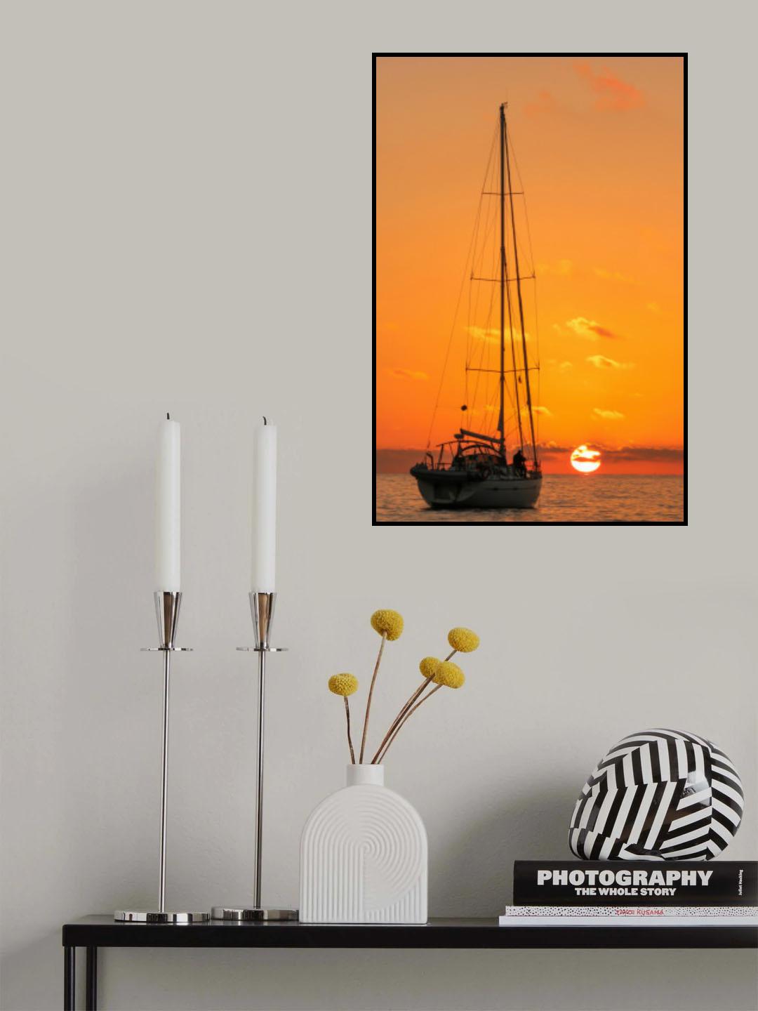 The last sunset. Poster och Canvastavla