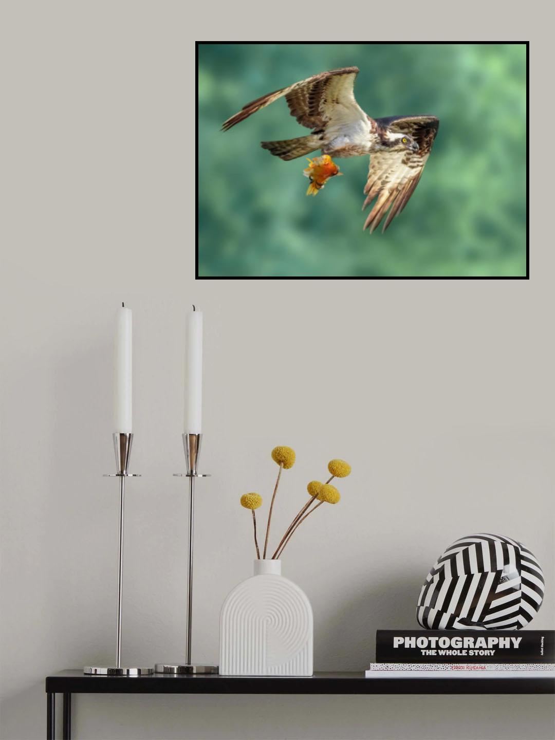 Superb Catch Poster och Canvastavla