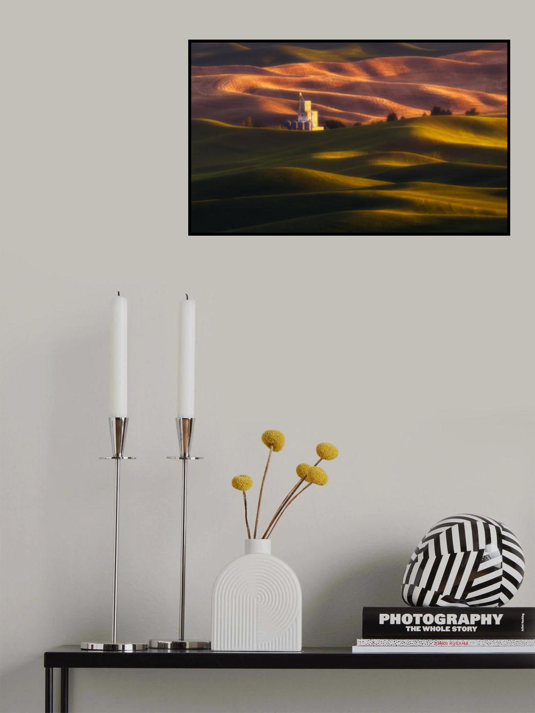 Whitman County Poster och Canvastavla